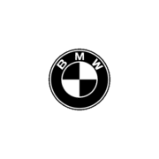 bmw logo b&w